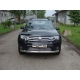 Защита передняя овальная длинная 75х42 мм ТСС для Renault Duster 2011-2015