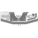 Фаркоп Мотодор оцинкованный для Ford Explorer 2015-2017
