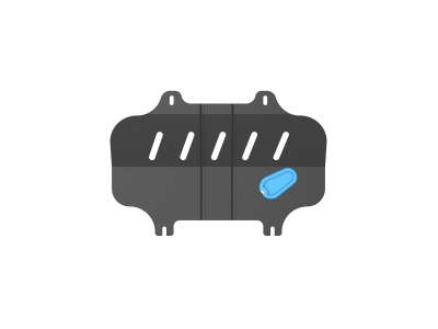 Защита картера для GREAT WALL Sаilor(06-10), G5(04-10), Hover(05-10), Hover H5 (10-) 2,4 бен. МТ / Грейт Волл Ховер